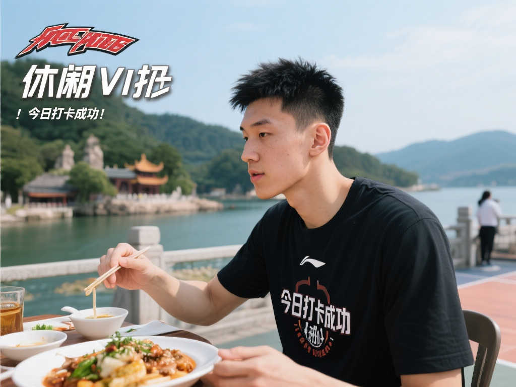 [流言板]朱松玮假期VLOG上线，晒出今日打卡新体验